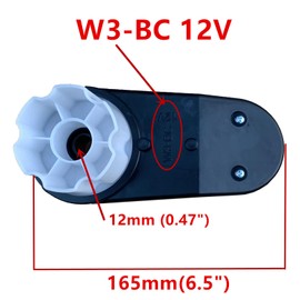 2 Pcs Kids Ride On Car Gearbox 12V390 20000RPM,for Powered Wheel Electric Motor Gearbox High Speed RS390 Drive Engine Match Children Ride On Toys