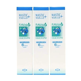 MASTIC Mastic Dental Gel α1.6 oz (45 g) (6% Compound) x 3 Pieces