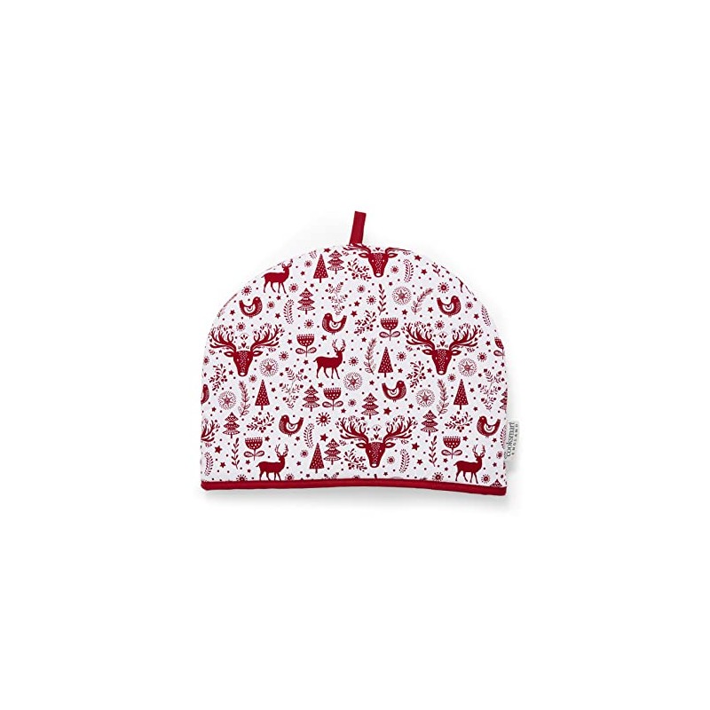 Cooksmart British Designed Christmas Tea Cosy | Xmas Teapot Warmer