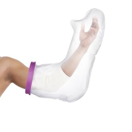 MEDOTS Purple Adult Full Arm Cover Protector for Shower Reusable 100% Waterproof Cast Covers for Shower full arm Tight Seal Keeps Cast and Bandage Dry
