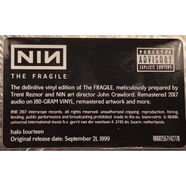 Nine Inch Nails - The Fragile 3 x LP Triple Vinyl Definitive Edition NEW Record