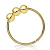 Tiny Gold Nose Ring - Snug Nose Piercing - 14K