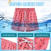 HODOSPORTS Ropa Traje de baño para niños con bolsillos, Tiburón