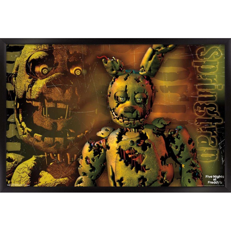 Five Nights at Freddy's - Springtrap 14x22 Poster - Bronze