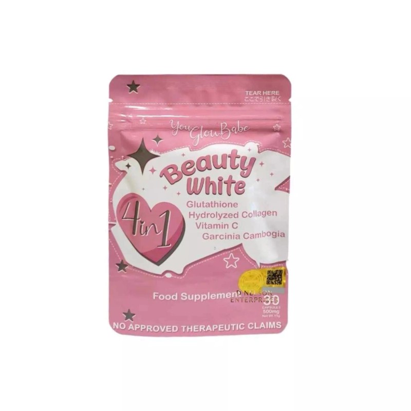 You Glow Babe Beauty White 4 in 1 Glutathione Capsules