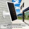 gulisot Solar Panel Charger, Solar Panel for Security Camera,6W USB