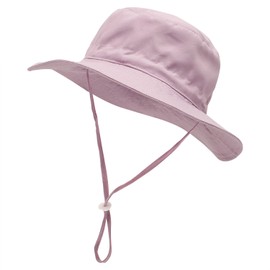 Baby Girl Sun Hat Baby Bucket Hat Toddler Summer Hats UPF 53+ Protective Bucket hat Kids Beach Hats for Baby Boy Girl