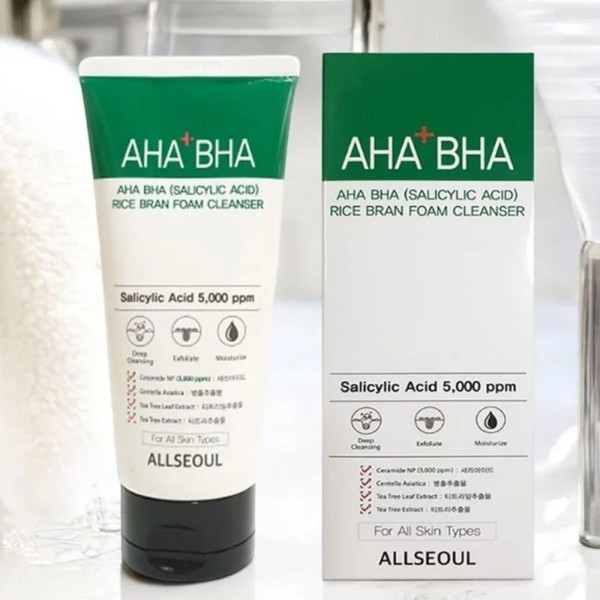 Foam Cleansing Cleansing Foam Salicylic Acid Cleanser Whitehead Acne BHA