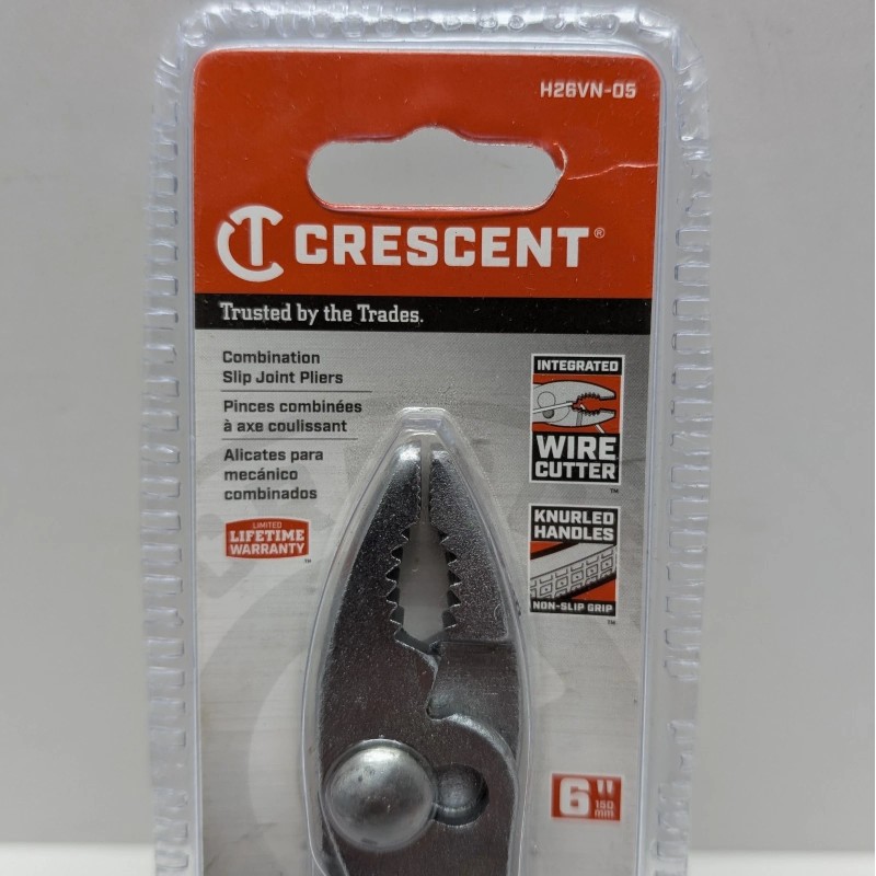Crescent NEW Crescent H26VN-05 Combination 6" Slip Joint Plier &
