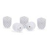 Set of 10 Toilet Brush Heads, Loose Toilet Brushes, 12