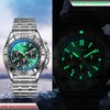 Men's Watch Automatic Winding Mechanical Movement Multi-Function Dial Design, Week