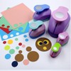 3 Pcs Circle Paper Punches for DIY Projects Scrapbooking and
