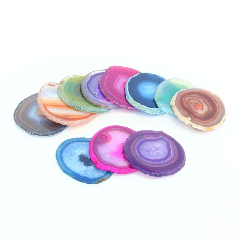 Kamidano-no-Sato Salt Plate, Agate, Blue, Simple, Agate, Blue, Stylish, Clean,