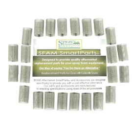 Spray Foam and More SmartParts Aftermarket 20 pcs 246358 60 mesh Screen Filters  for Fusion Air Purge AP CS gun