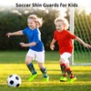 Children's Shin Pads, Football Shin Pads, Football Equipment with Adjustable