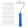 Mister Rui Foam Paint Roller Kit, 4 Inch Paint Roller