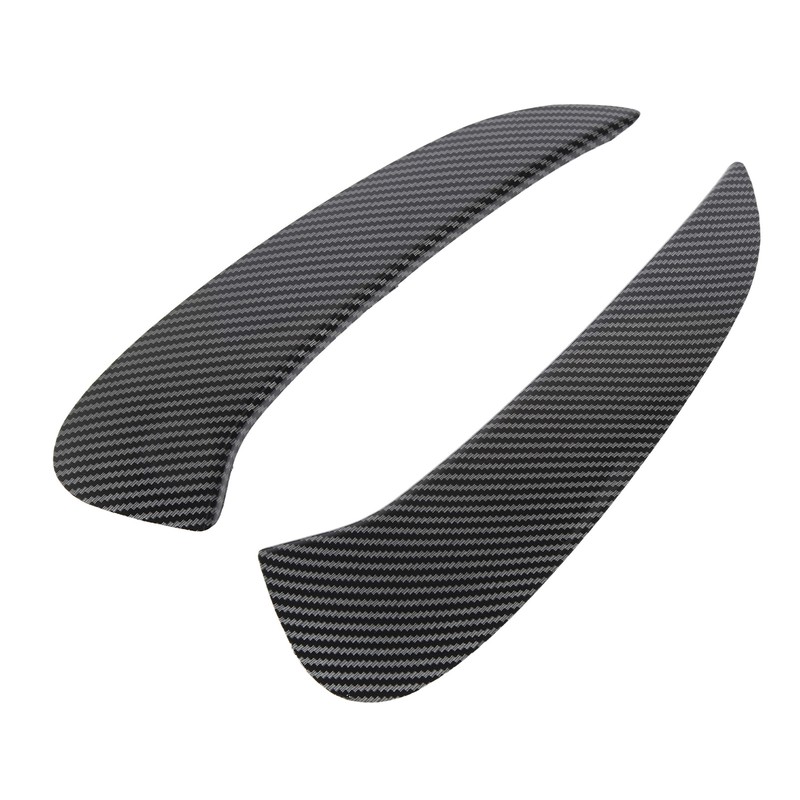 Pair of Rear Bumper Side Vent Spoiler Trim Left Right