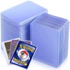 WAIZHIUA Pack of 100 Regular Toploader Card Cases, 35pt Protection