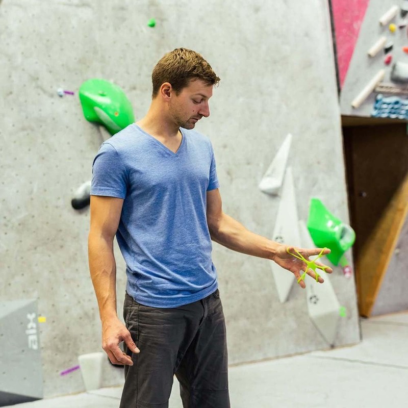 YY Vertical Alien Green Easy Finger Accessory for Climbing Training,