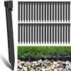 Jetec 100 Pack Plastic Landscape Edging Anchoring Stakes Bulk 10''