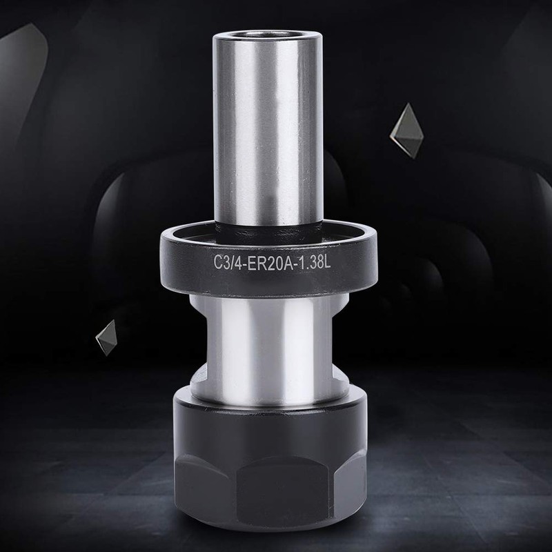 ER20 3/4 Inch Bits Router Collet Extension Chuck Rod C3/4-ER20A-1.38L