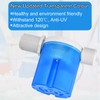 Rarapop 2Pcs 3/4'' Automatic Float Valve Water Level Control Inside