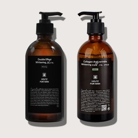 Holtz for Men Men Men's Whitening Skin Toner 300ml All-in-one Skin Lotion 300ml 2 types set Wrinkle improvement whitening functional cosmetics / 홀츠포맨 남성 남자 미백 스킨 토너 300ml 올인원스킨로션 300ml 2종 세트 주름개선 미백 기능성 화장품