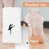 6 Pcs Ballet Shoes Bags Double Drawstring Shoe Bags, Pointe