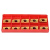 10 Piece Carbide Reversible Inserts, APMT1604 Carbide Cutting Inserts for