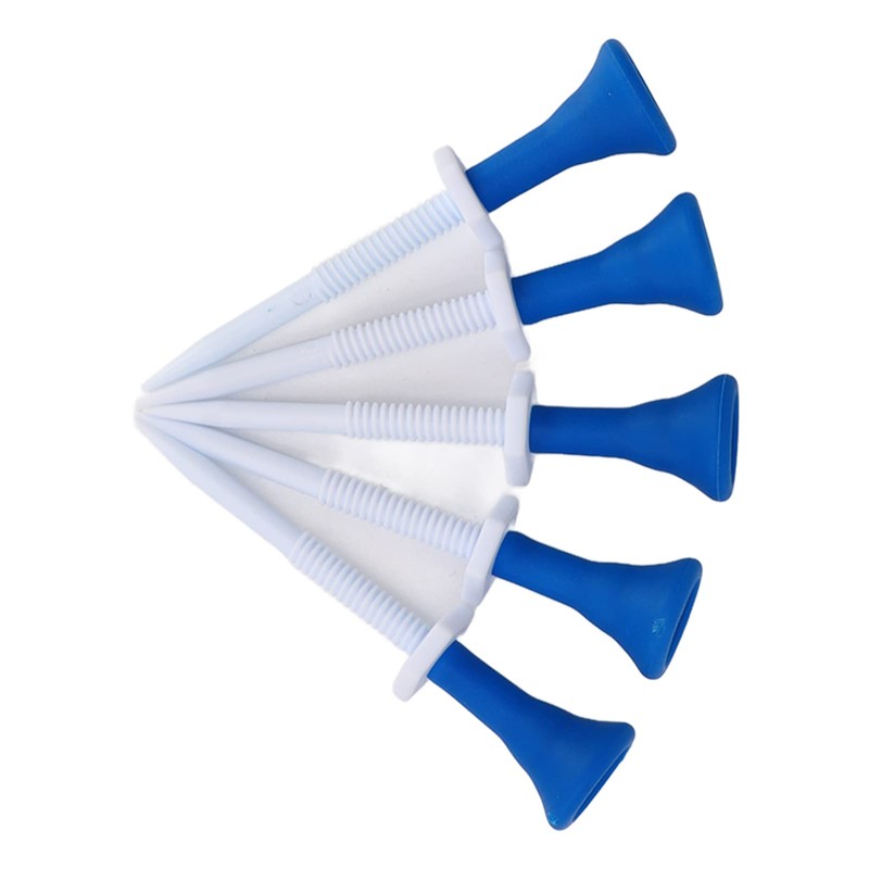 5pcs Tees Holder Plastic 85mm Length Adjustable Hex Screw Nut