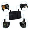 Wheelchair Side Bag,Double-Sided Armrest Pouch with Cup Hold and Reflective