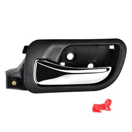 BJYXSHOP 79542 Interior Door Handle Front Driver Side Replacements for 2003 2004 2005 2006 2007 Honda Accord,Black