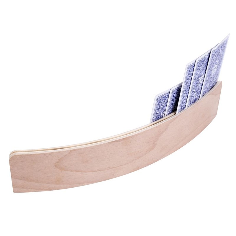 Engelhart – 390816 – Wooden Playing Card Holder – Double
