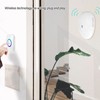 Wireless Doorbell Colorful Flashing Light 57 Ringtone Adjustable Volume for