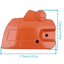 Atunee .325" 7T Clutch Drum for Husqvarna 445 450 Chainsaw Part with Chainsaw Brake Clutch Cover Clutch Removal Tool Replace 544097902 578097901 503931801