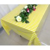 Vpang 2 Pcs Striped Plastic Tablecloth Disposable Table Cover Thickened