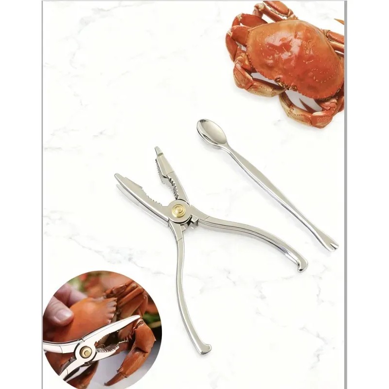 Set De Herramientas Para Comer Cangrejo Acero Inoxidable