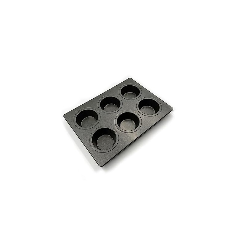 Matsunaga Seisakusho MB Nonstick Traditional Muffin Top Plate 6P