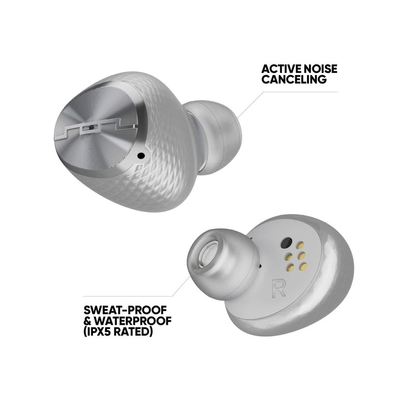 SOL REPUBLIC Amps Air + Earbuds (Silver)
