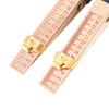 Fafeicy Feeler Gauge, 1-15mm, Wedge Shaped Vernier, 0.2mm Precision, House