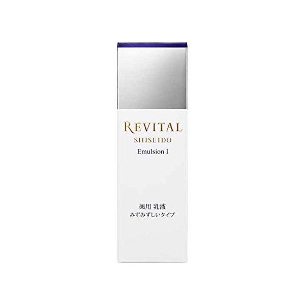 Shiseido Revital Emulsion I 1 (4.6 fl oz (130 ml) Medicated Whitening Emulsion [Quasi-Drug]