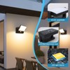 Angestlite Motion Sensor Outdoor Wall Light 18W IP65 350°Rotatable 3000K
