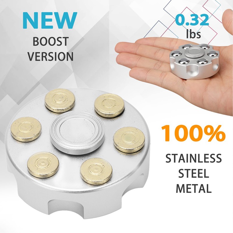 Fingertip Gyroscope Toy Detachable Relieves Stress Metal Rotating Decompression Toy