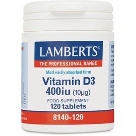 Lamberts Vitamin D3 400iu (10µg) 120 Tablets