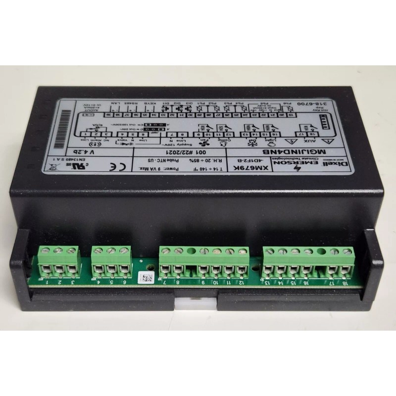 EMERSON DIXELL XM679K 4D1F2 B Climate Relay Controller MGIJIND4NB