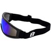 Birdz Eyewear Robin Sport Skydiving Snowboarding Motorcycle Riding Goggles Black