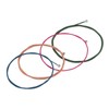 4Pcs Electric Bass String Set Clear Bright Sound Metal Colored