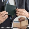 [New model] [British Green] Bridle Leather Bifold Wallet - green