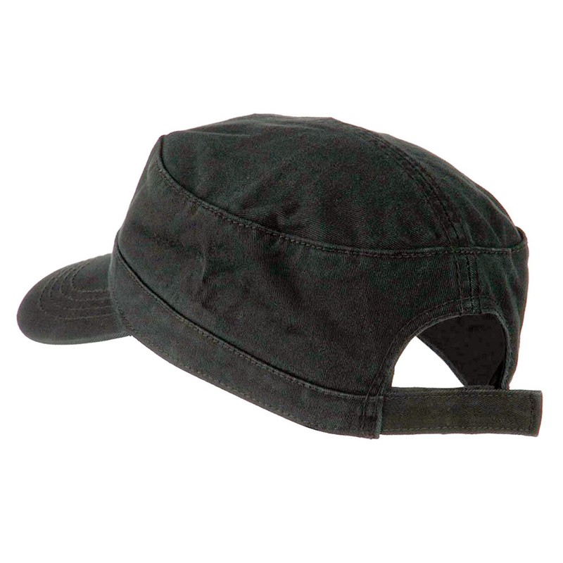 Otto Adjustable Work Cap, SUPERIOR GARMENT WASHED COTTON MILITARY OTTO