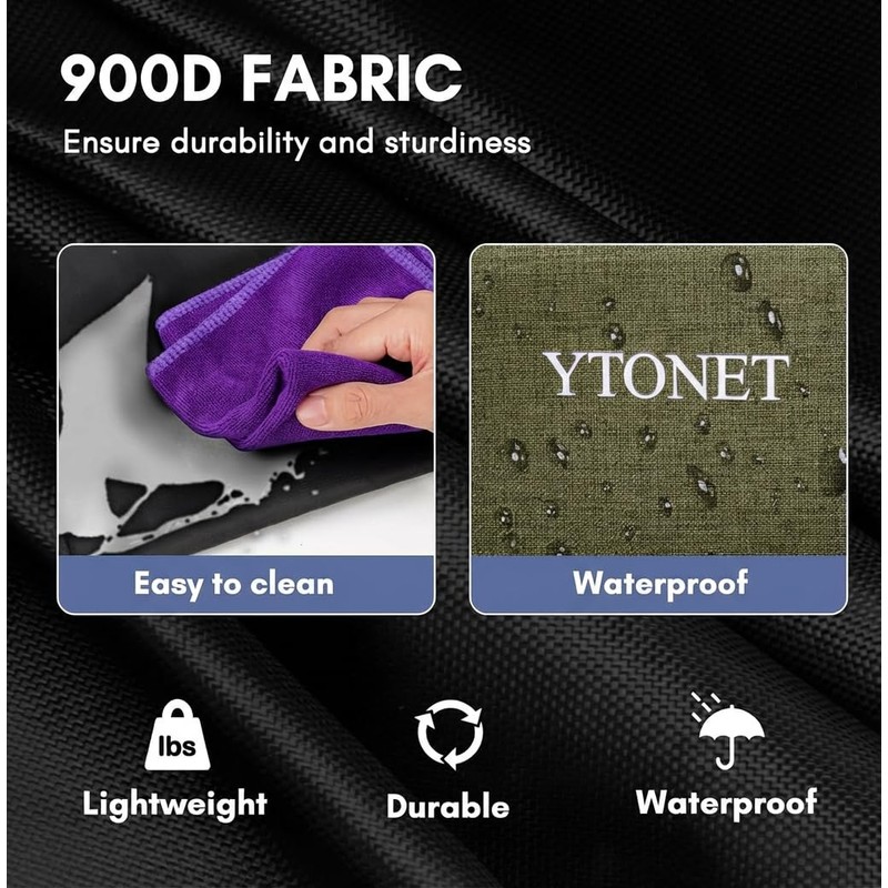 Ytonet Wearable Cleaning Caddy Organizer with Handle & Shoulder Straps,